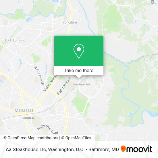 Aa Steakhouse Llc map