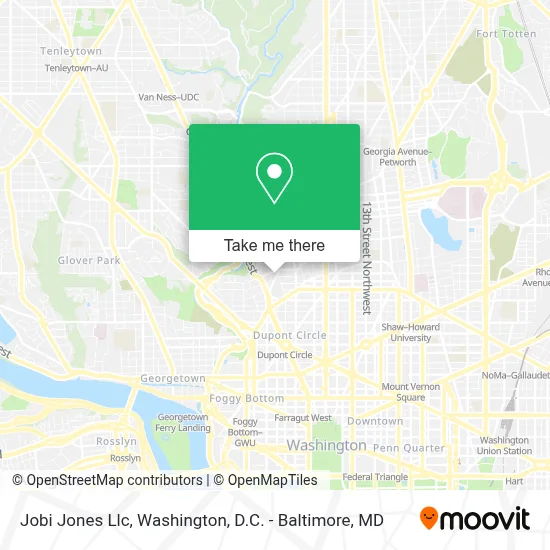 Jobi Jones Llc map