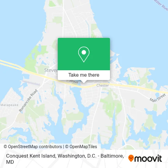 Conquest Kent Island map