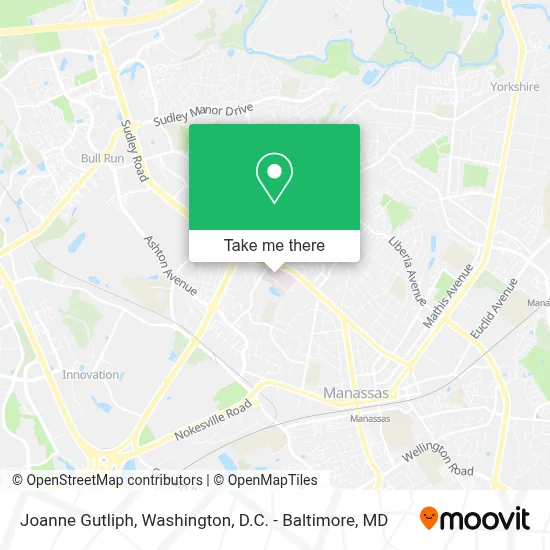 Joanne Gutliph map