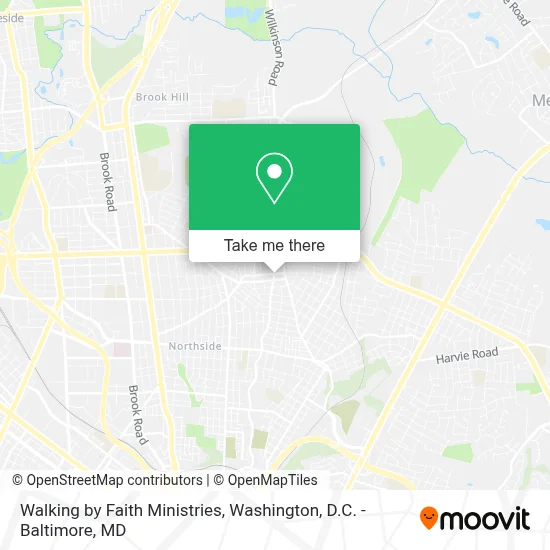 Walking by Faith Ministries map
