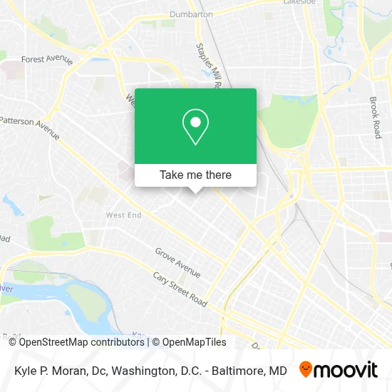 Kyle P. Moran, Dc map