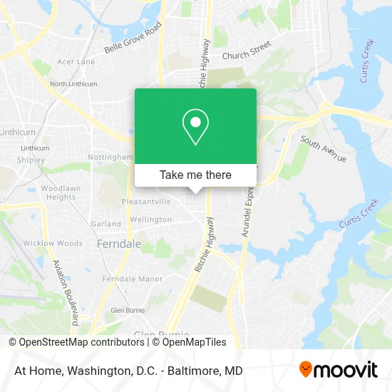 At Home map