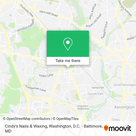 Cindy's Nails & Waxing map