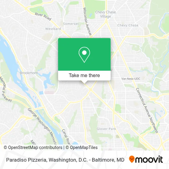 Pizzeria Paradiso map