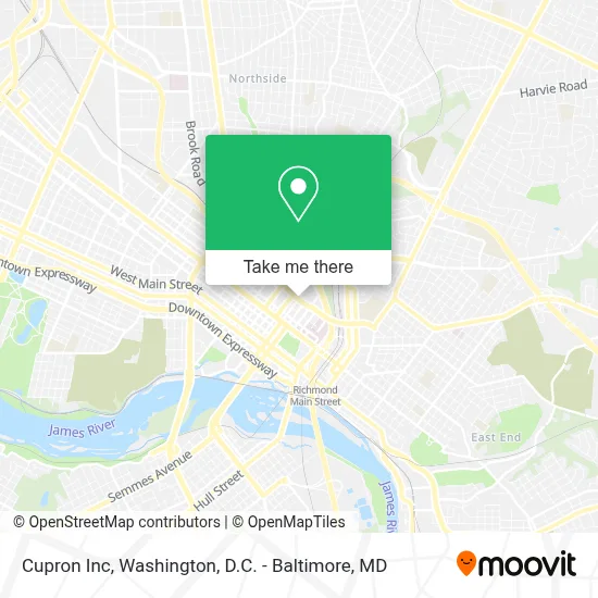 Cupron Inc map