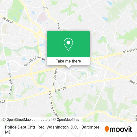 Police Dept Cntrl Rec map