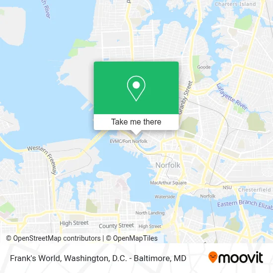 Frank's World map