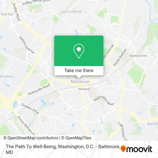 The Path To Well-Being map