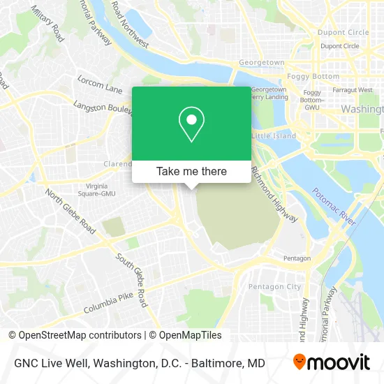 Gnc Live Well map