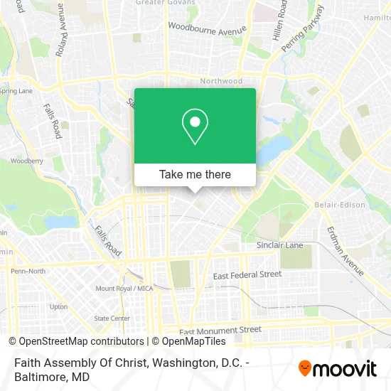 Faith Assembly Of Christ map