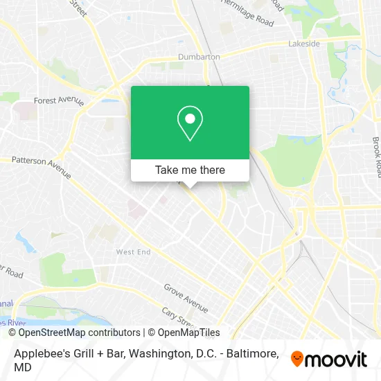 Applebee's Grill + Bar map