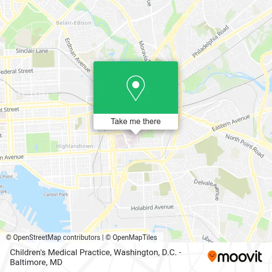Children's Medical Practice map