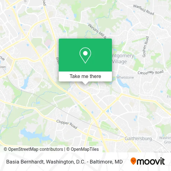 Basia Bernhardt map