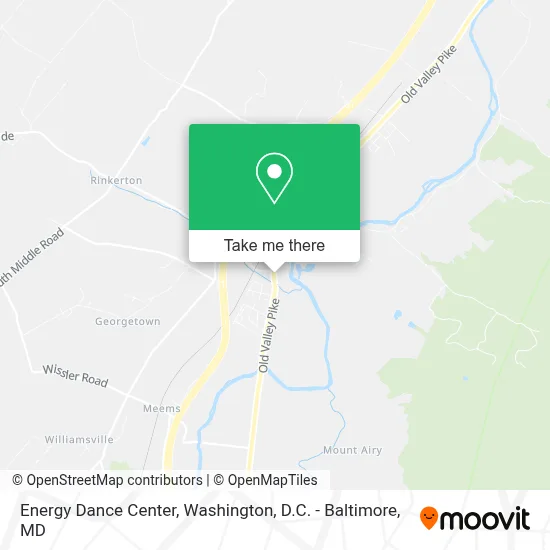 Energy Dance Center map