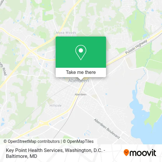 Key Point Health Services map
