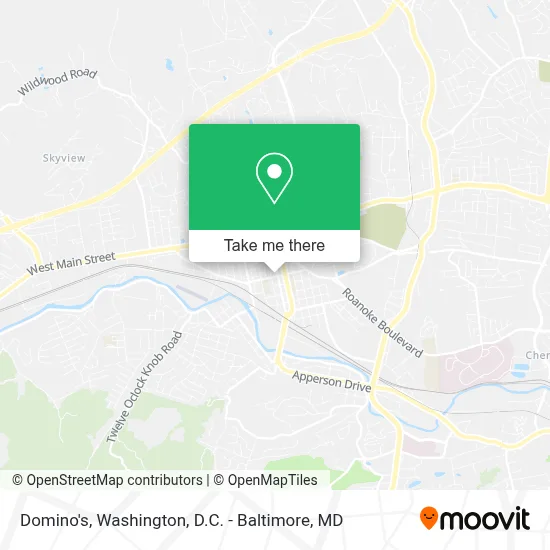 Domino's map