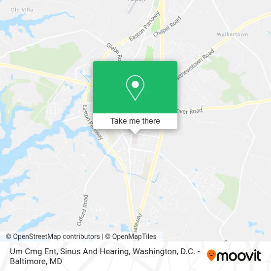 Um Cmg Ent, Sinus And Hearing map