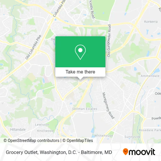 Grocery Outlet map