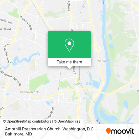 Ampthill Presbyterian Church map