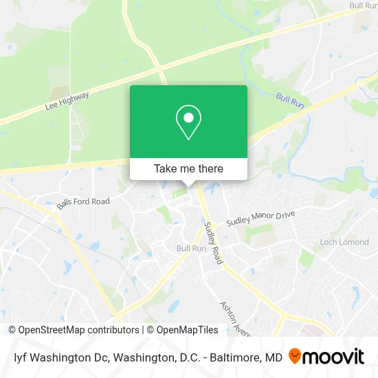 Iyf Washington Dc map
