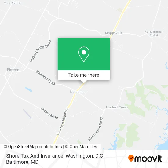 Shore Tax And Insurance map