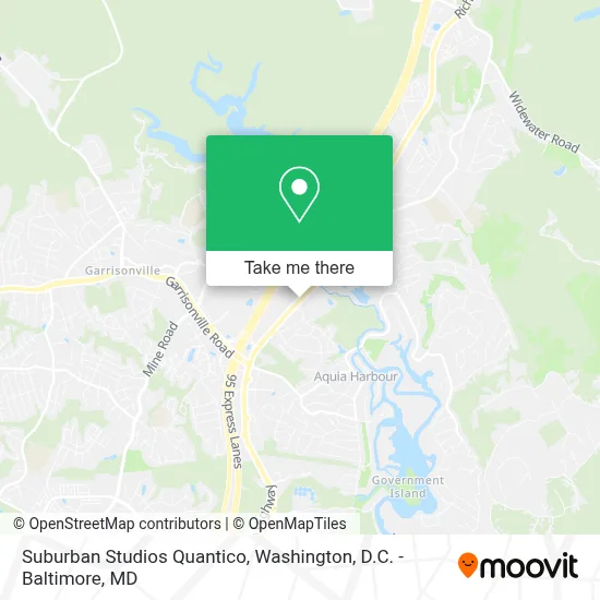 Suburban Studios Quantico map
