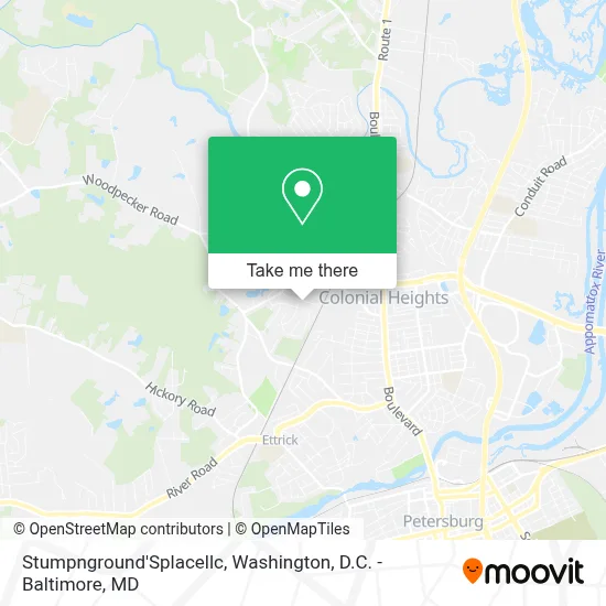Stumpnground'Splacellc map