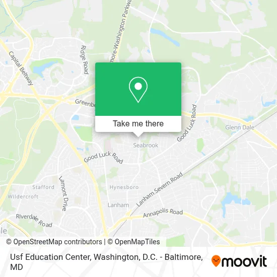 Usf Education Center map