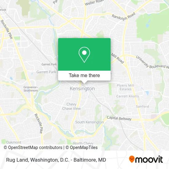 Rug Land map