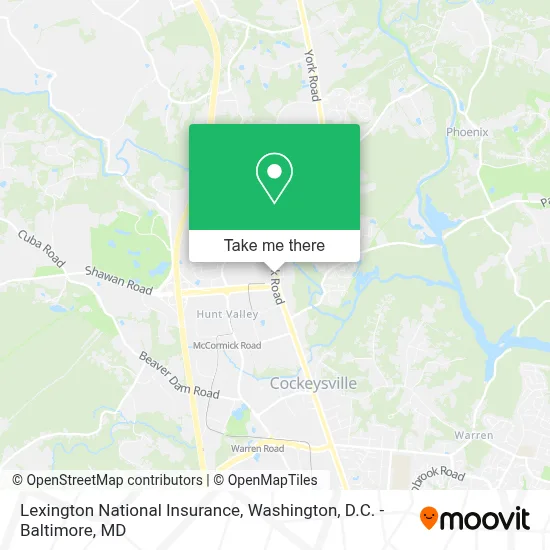 Lexington National Insurance map