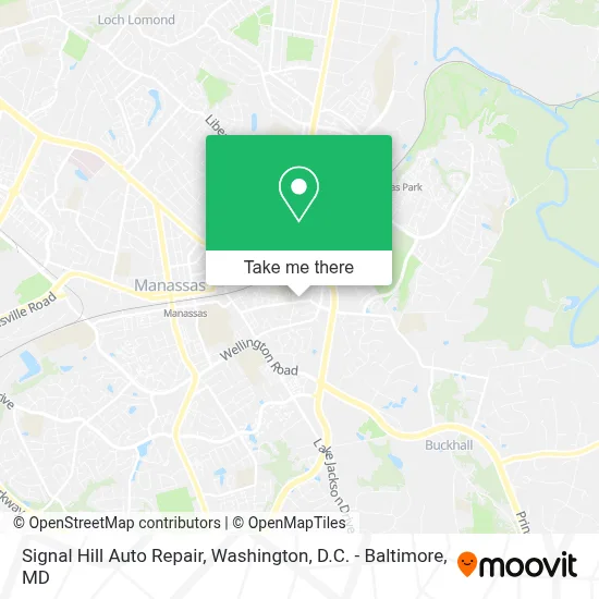 Signal Hill Auto Repair map