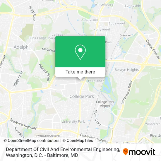 Department Of Civil And Environmental Engineering map