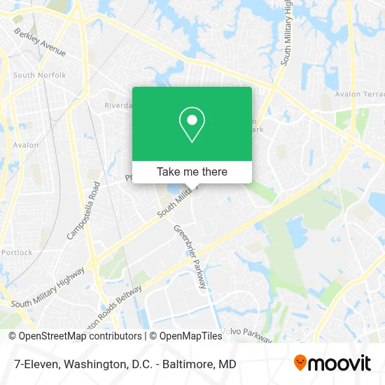 7-Eleven map