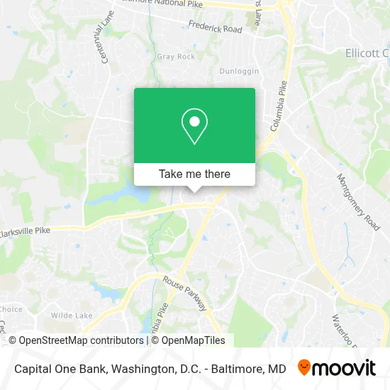 Capital One Bank map