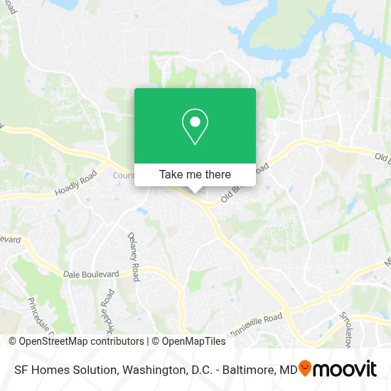 SF Homes Solution map
