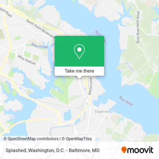 Splashed map