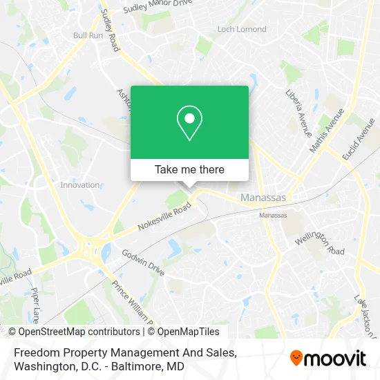 Freedom Property Management And Sales map