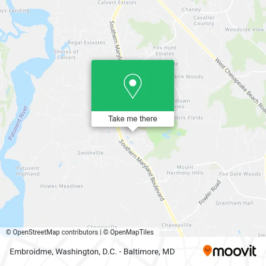 Embroidme map