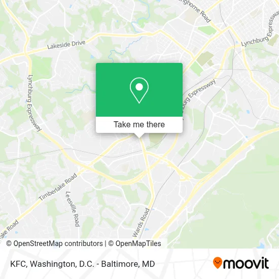 Kfc map