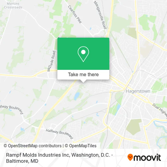 Rampf Molds Industries Inc map