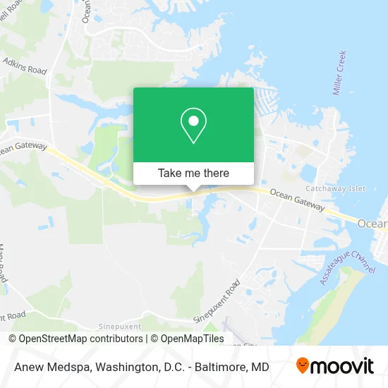 Anew Medspa map
