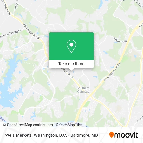 Weis Markets map