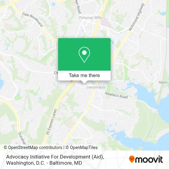 Advocacy Initiative For Development (Aid) map