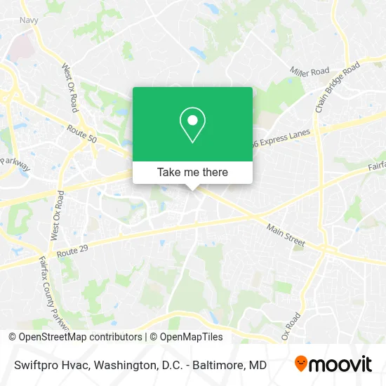 Swiftpro Hvac map