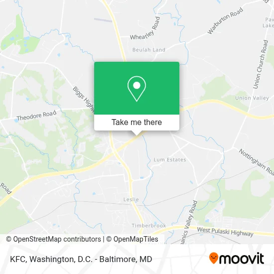 Kfc map