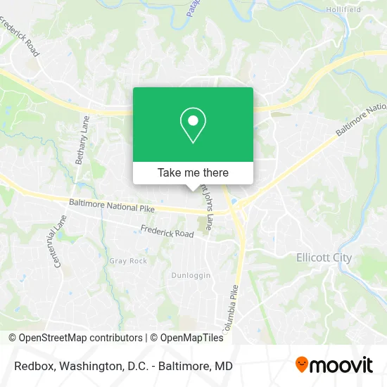 Redbox map