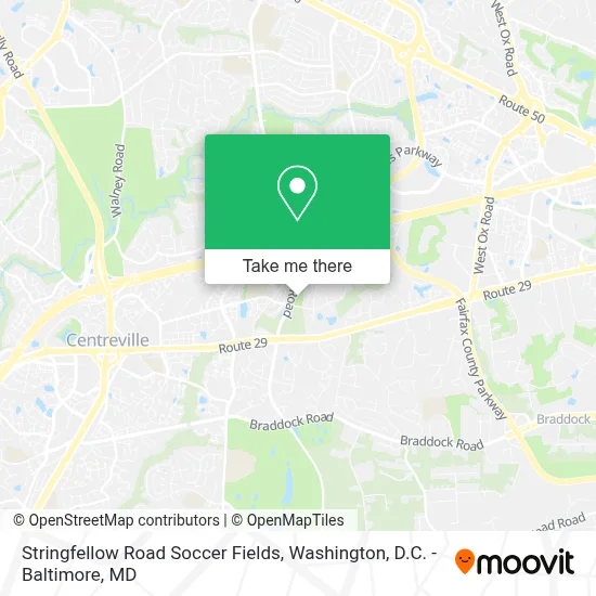 Stringfellow Road Soccer Fields map