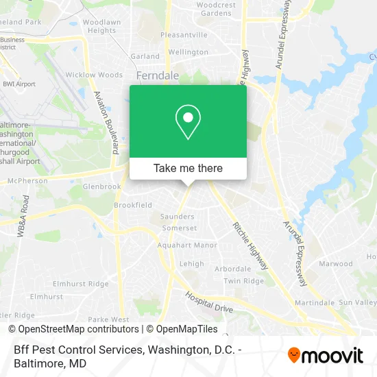 Bff Pest Control Services map