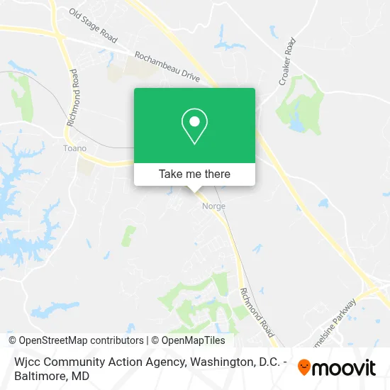 Wjcc Community Action Agency map